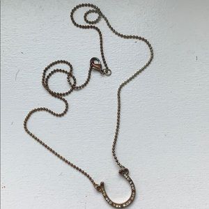Marc Jacobs Horseshoe Necklace (Gold)